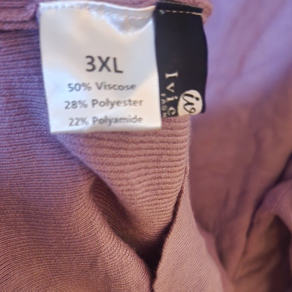Purple Knit Sweater - Picture 5 of 6